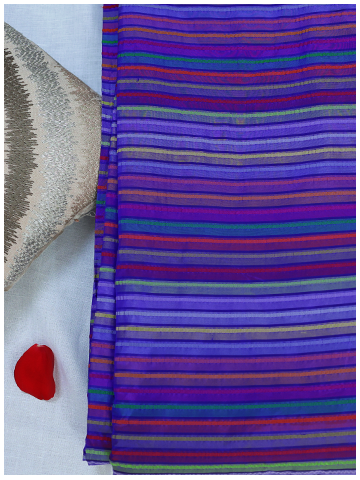 Royal Blue Seersucker