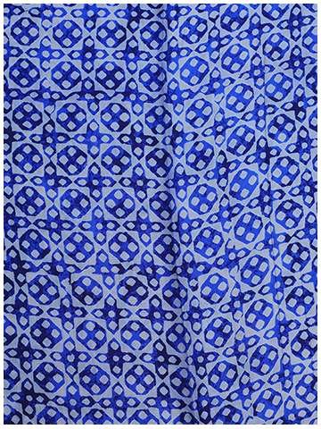 Indigo Diamond Ludo Block print