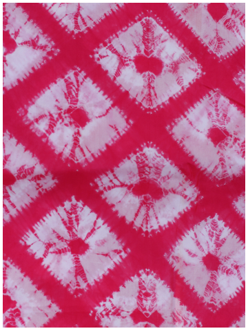 Redish Pink Shibori