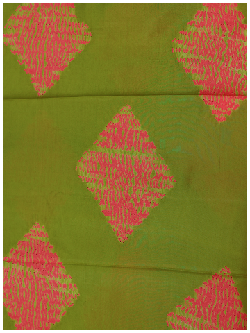 Green shibori Pink Diamond