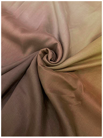 Shaded habutai silk 4D