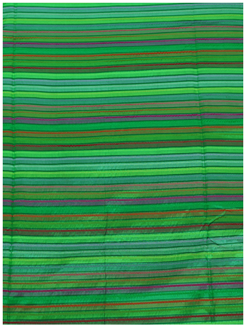 Peacock Green Seersucker