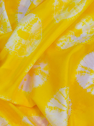 FM yellow Dabu Print