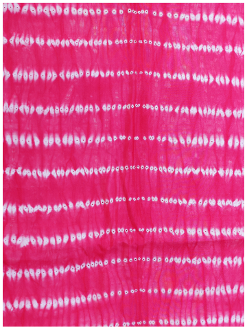 Pink Dabu Shibori