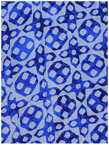 Indigo Diamond Ludo Block print