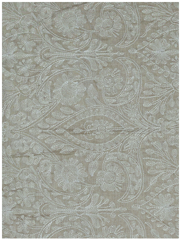 Monga Leaf embroidery