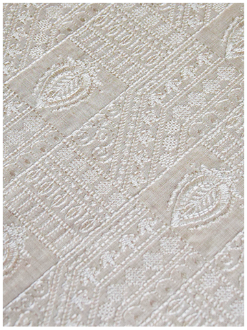 Monga Jaal Fabric Monochromatic