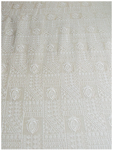 Monga Jaal Fabric Monochromatic