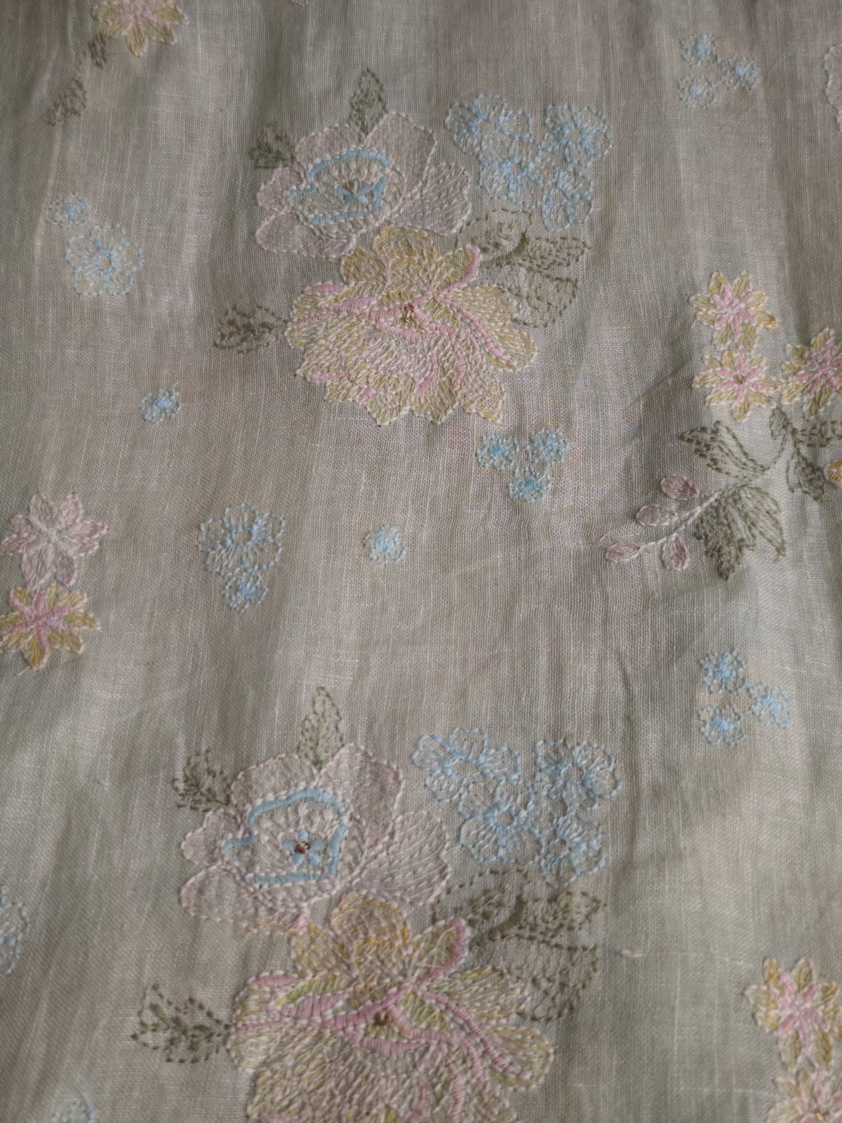 Rustic Floral Embroidery