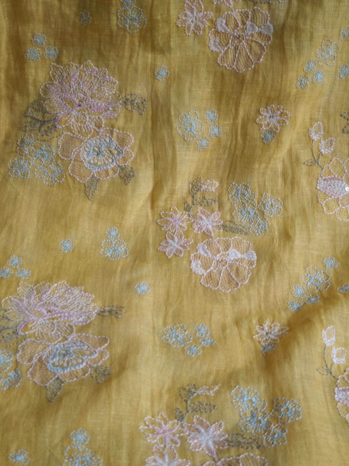 Sunlit Floral Design Print