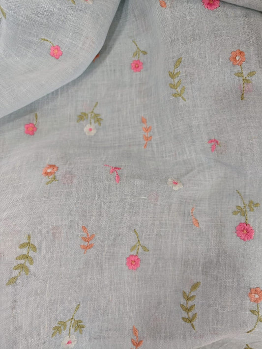 Floral Applique Fabric