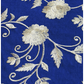 Blue White Rose Denim