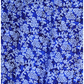 Blue Lagoon Mosaic block print