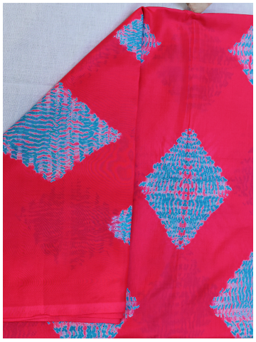 Redish Pink Shibori