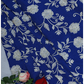 Monga Silk Embroidery- BLUE