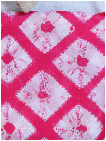 Redish Pink Shibori