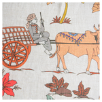 Linen rural pattern
