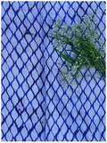 INDIGO DIAMOND SHAPED BLOCK PRINT