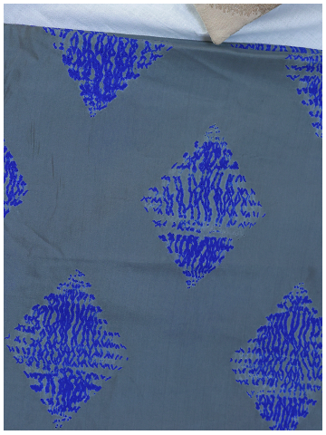 Grey Shibori Diamond shape