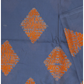 Blue Shibori Diamond shape