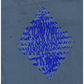Grey Shibori Diamond shape