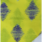 Yellow Shibori Diamond shape
