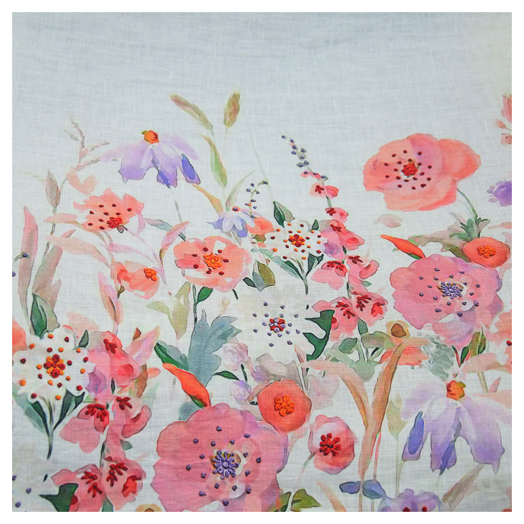 Multi Colour Linen