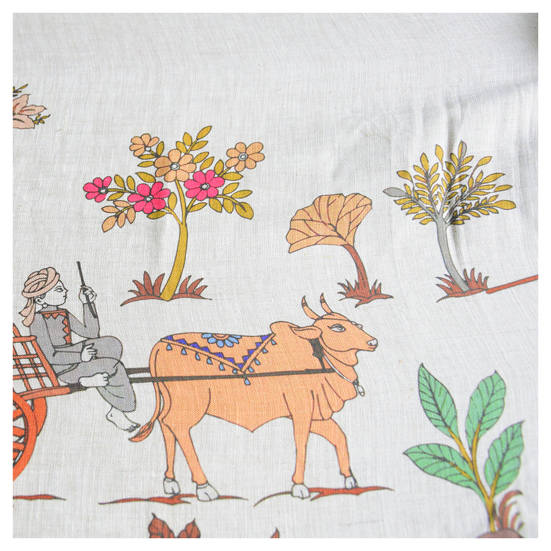 Linen rural pattern