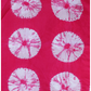 Vibrant pink shibori