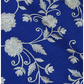 Monga Silk Embroidery- BLUE