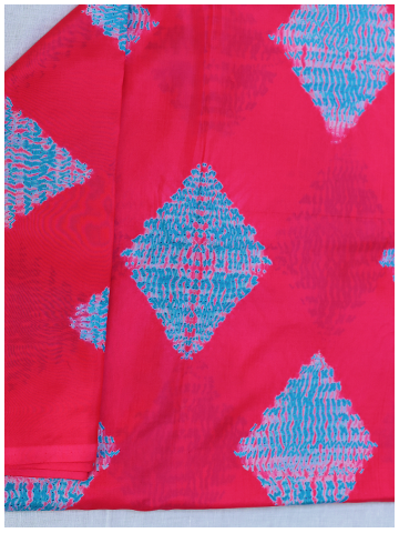 Redish Pink Shibori