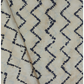 Brown Shibori Zigzag