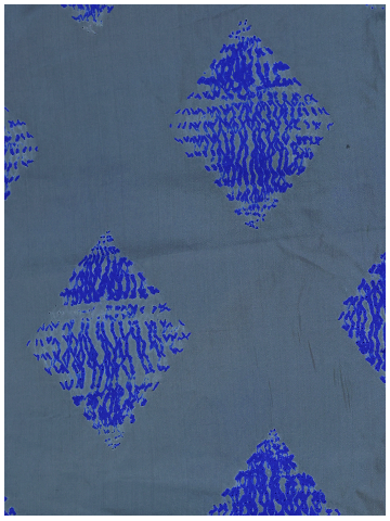 Grey Shibori Diamond shape