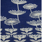 Blue and White Floral Denim