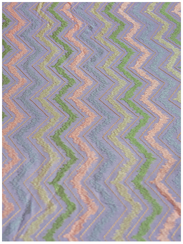 Zig Zag Pattern Embroidery