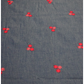Monga Jaal Fabric  Red Floral