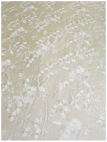 Monga Jaal Fabric Beige